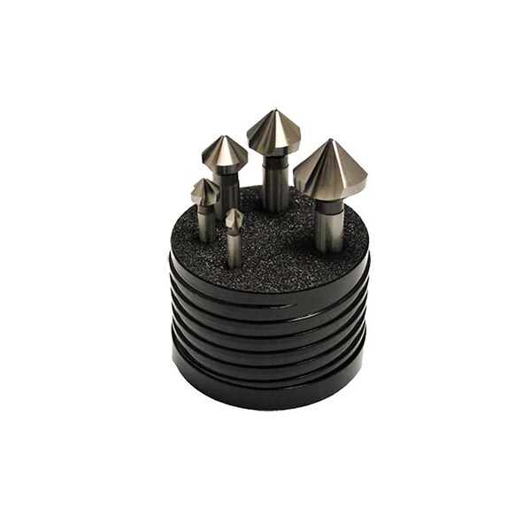 Sowa 5pc 3Flute 90Deg Cobalt Countersink Set 121865 - main